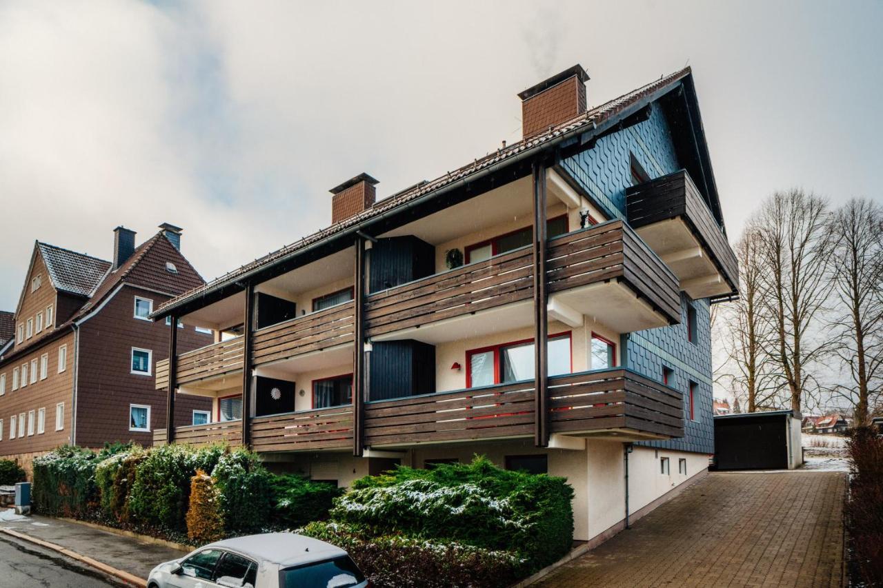 Wohnung An Der Skiwiese - Boxspring - Balkon - 2 Smart Tv - Carport Braunlage Εξωτερικό φωτογραφία